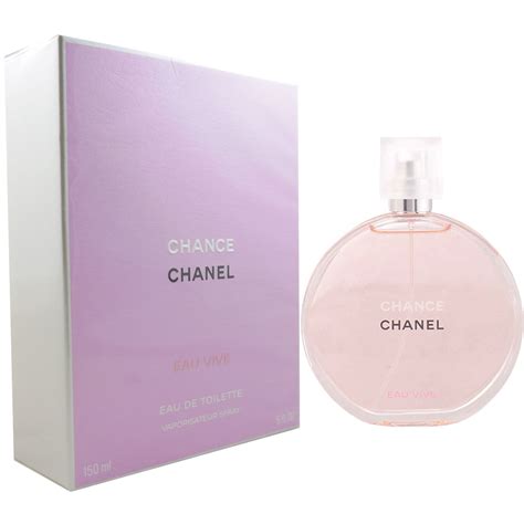 chance chanel eau vive 150 ml|CHANCE EAU VIVE EAU DE TOILETTE .